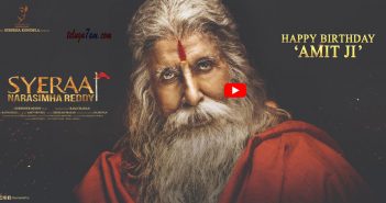 Big B Amitab look in syeraa