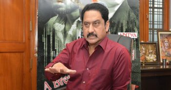Suman fires on rudramadevi movie unit