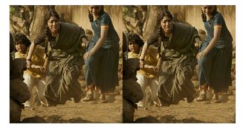 RRR మూవీ నుంచి కొమరం భీమ్ తో శ్రేయ ఎమోషనల్ పోస్టర్ వైరల్..!!