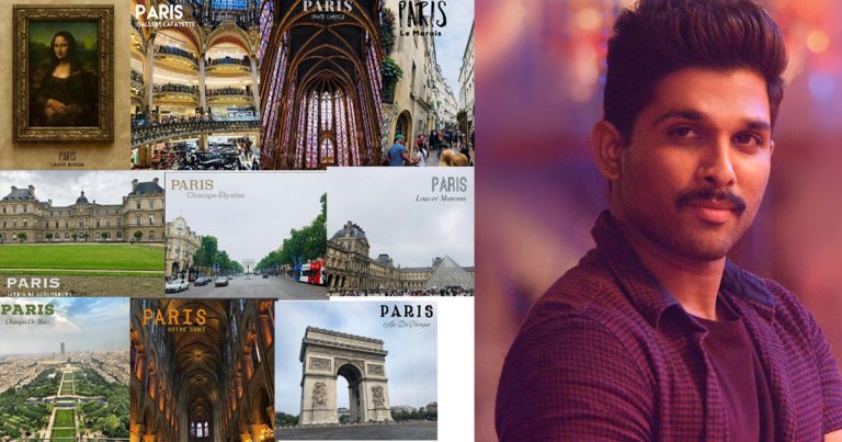 Allu Arjun off to Paris