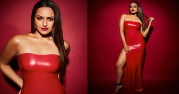 Sonakshi Sinha Sizzles in Red